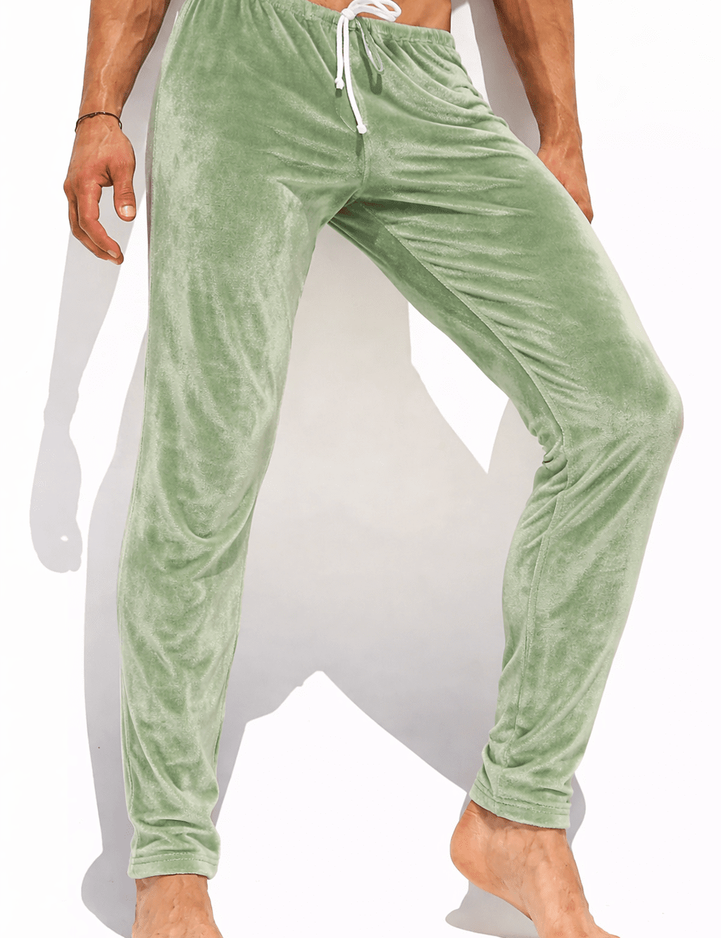 Sleevor 3 - Velvet Sleeping Leggings for Men - Sarman Fashion - Wholesale Clothing Fashion Brand for Men from Canada