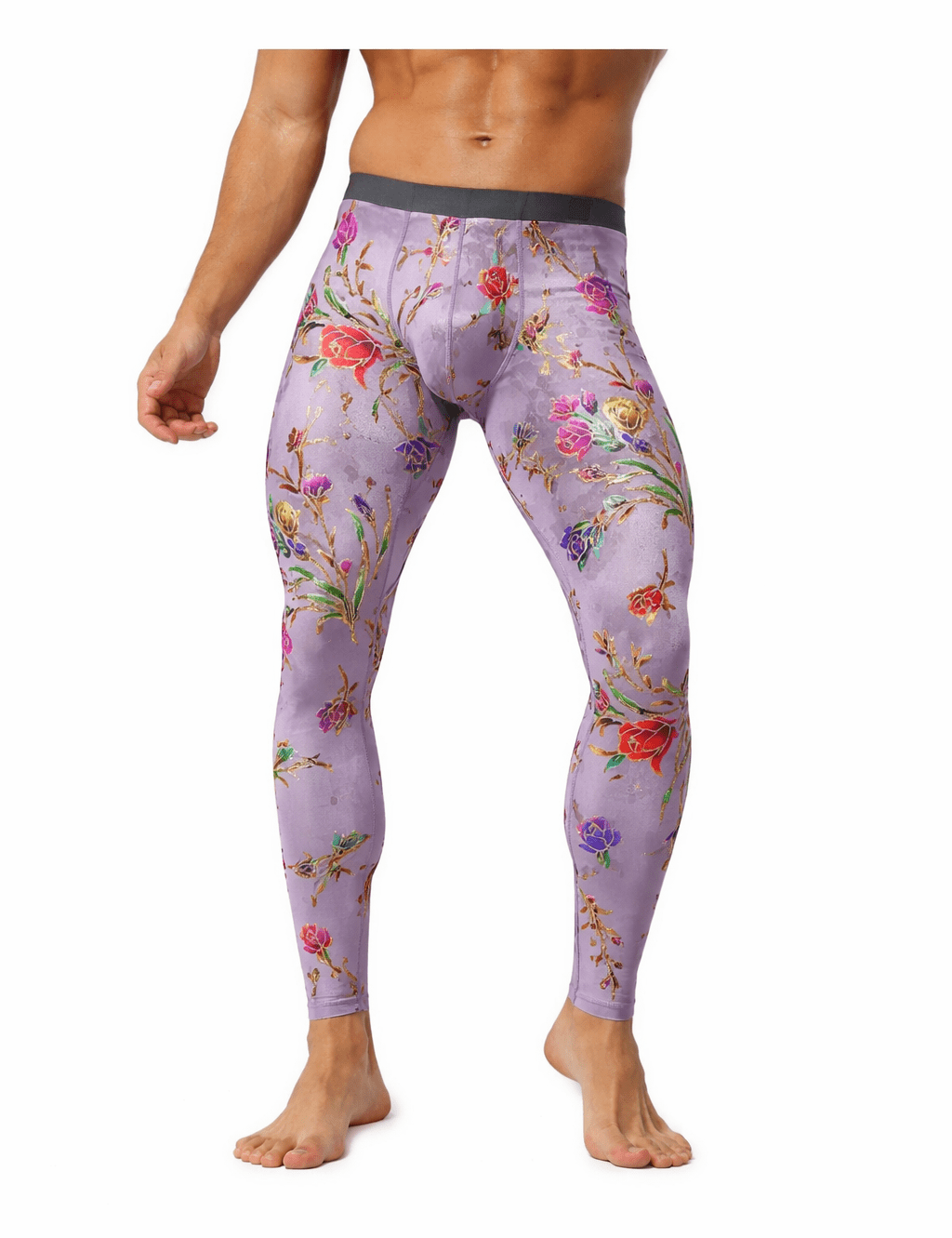 Sleevor 33 - Velvet Leggings for Men - Sarman Fashion - Wholesale Clothing Fashion Brand for Men from Canada