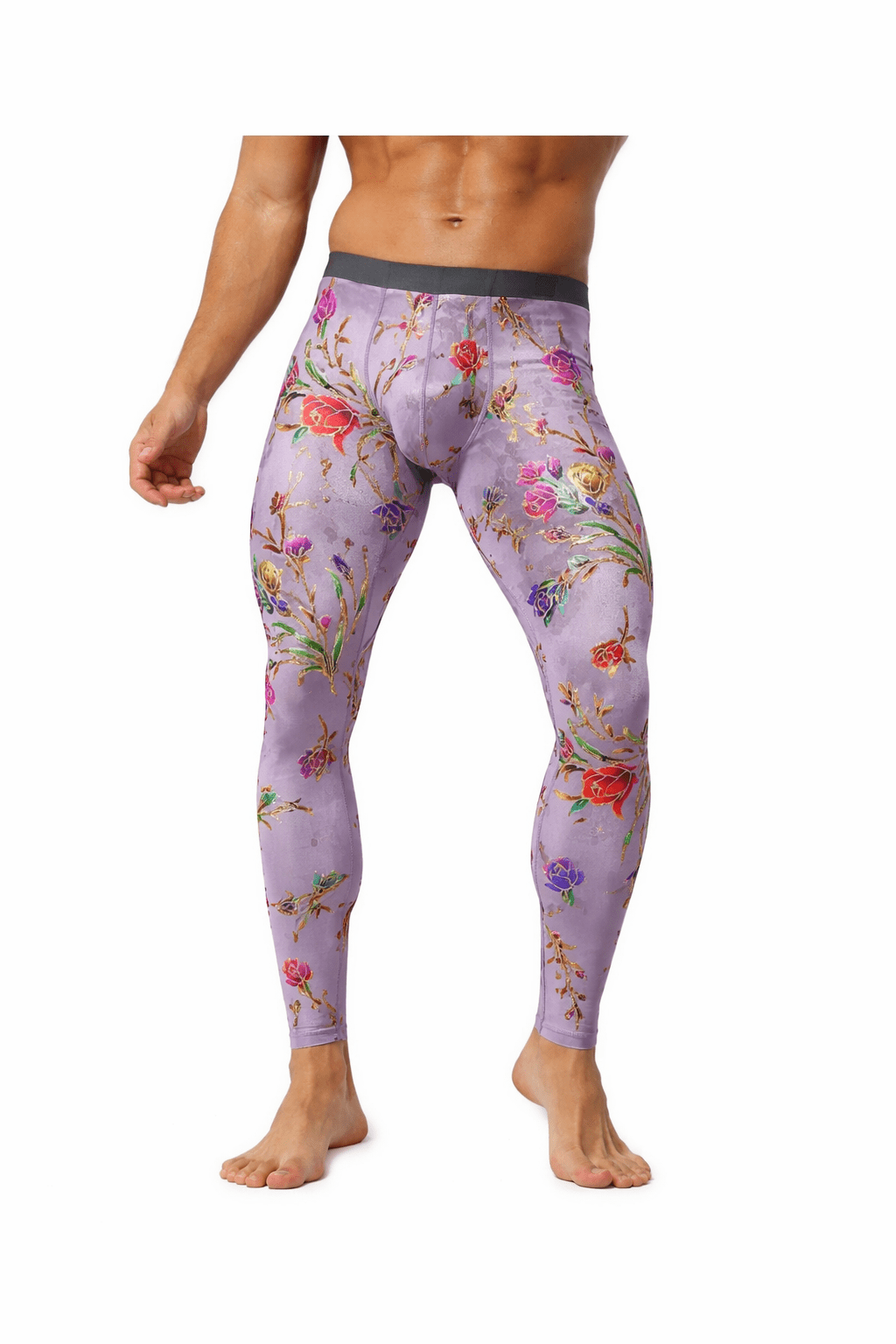 Sleevor 33 - Velvet Leggings for Men - Sarman Fashion - Wholesale Clothing Fashion Brand for Men from Canada