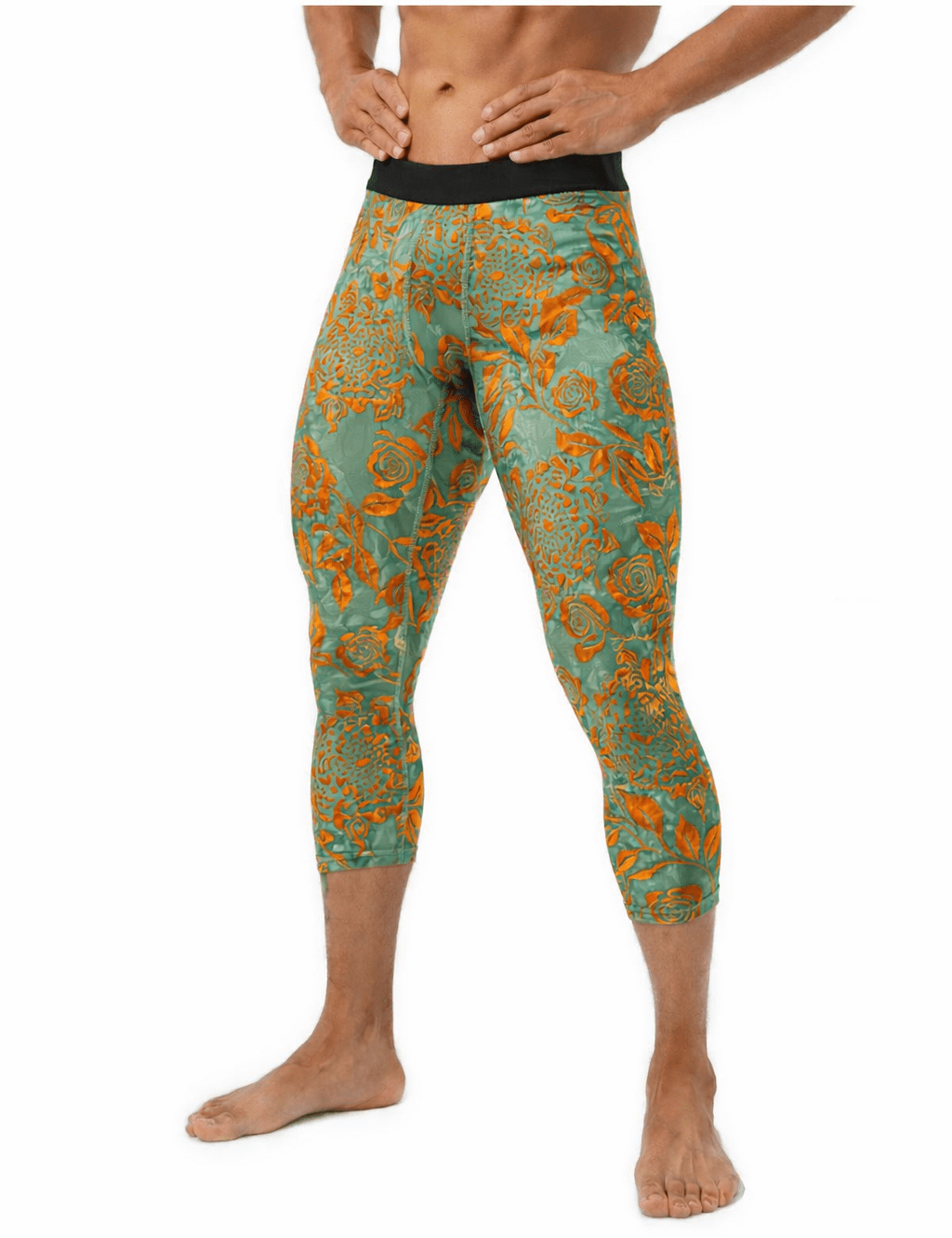 Sleevor 38 - Velvet Leggings for Men - Sarman Fashion - Wholesale Clothing Fashion Brand for Men from Canada