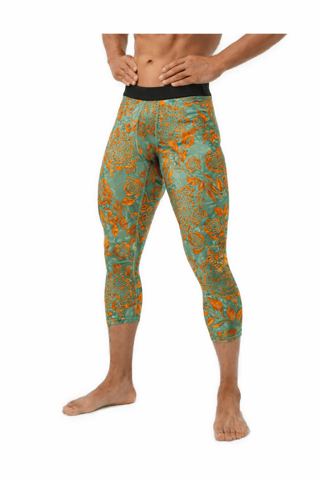 Sleevor 38 - Velvet Leggings for Men - Sarman Fashion - Wholesale Clothing Fashion Brand for Men from Canada