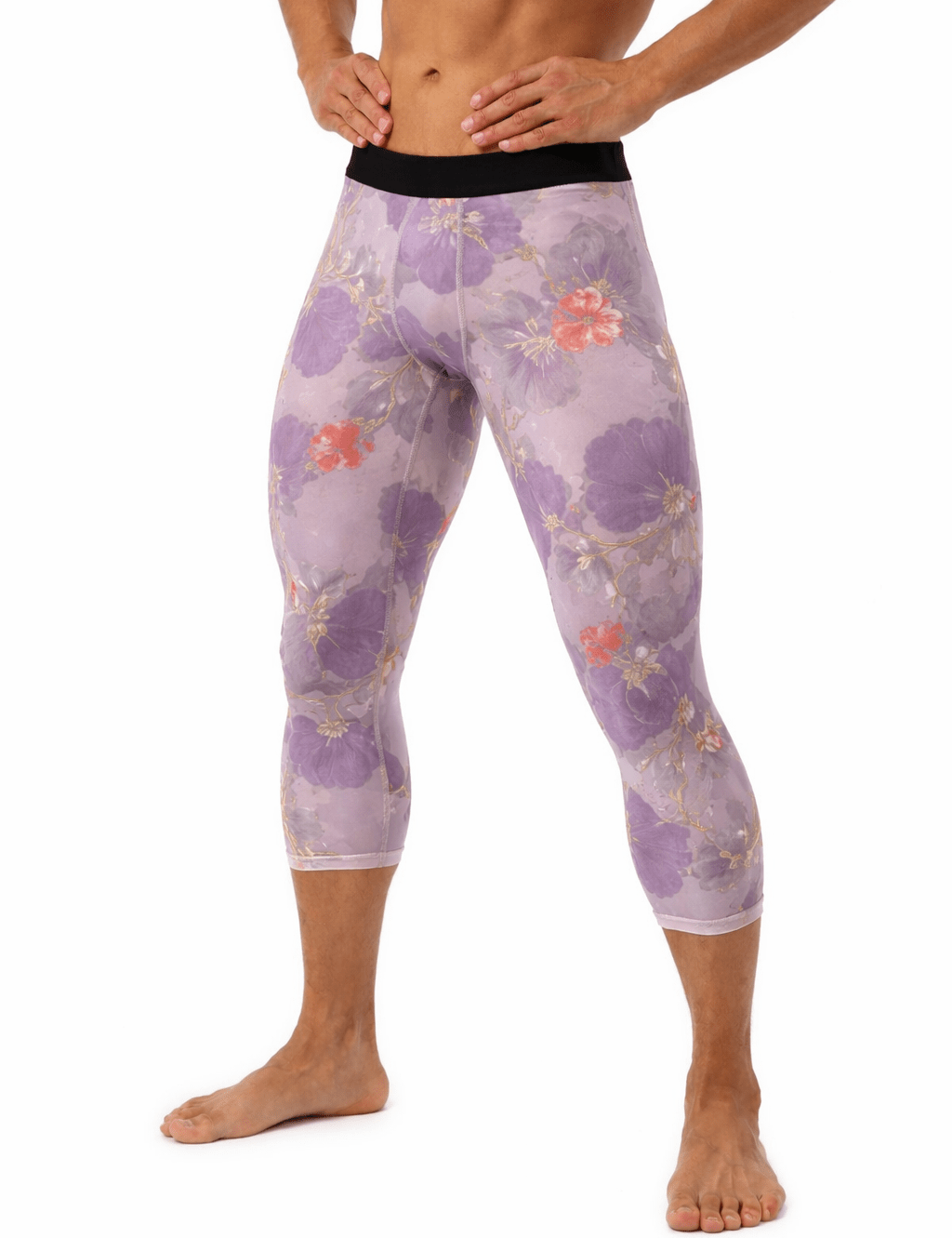 Sleevor 39 - Velvet Leggings for Men - Sarman Fashion - Wholesale Clothing Fashion Brand for Men from Canada