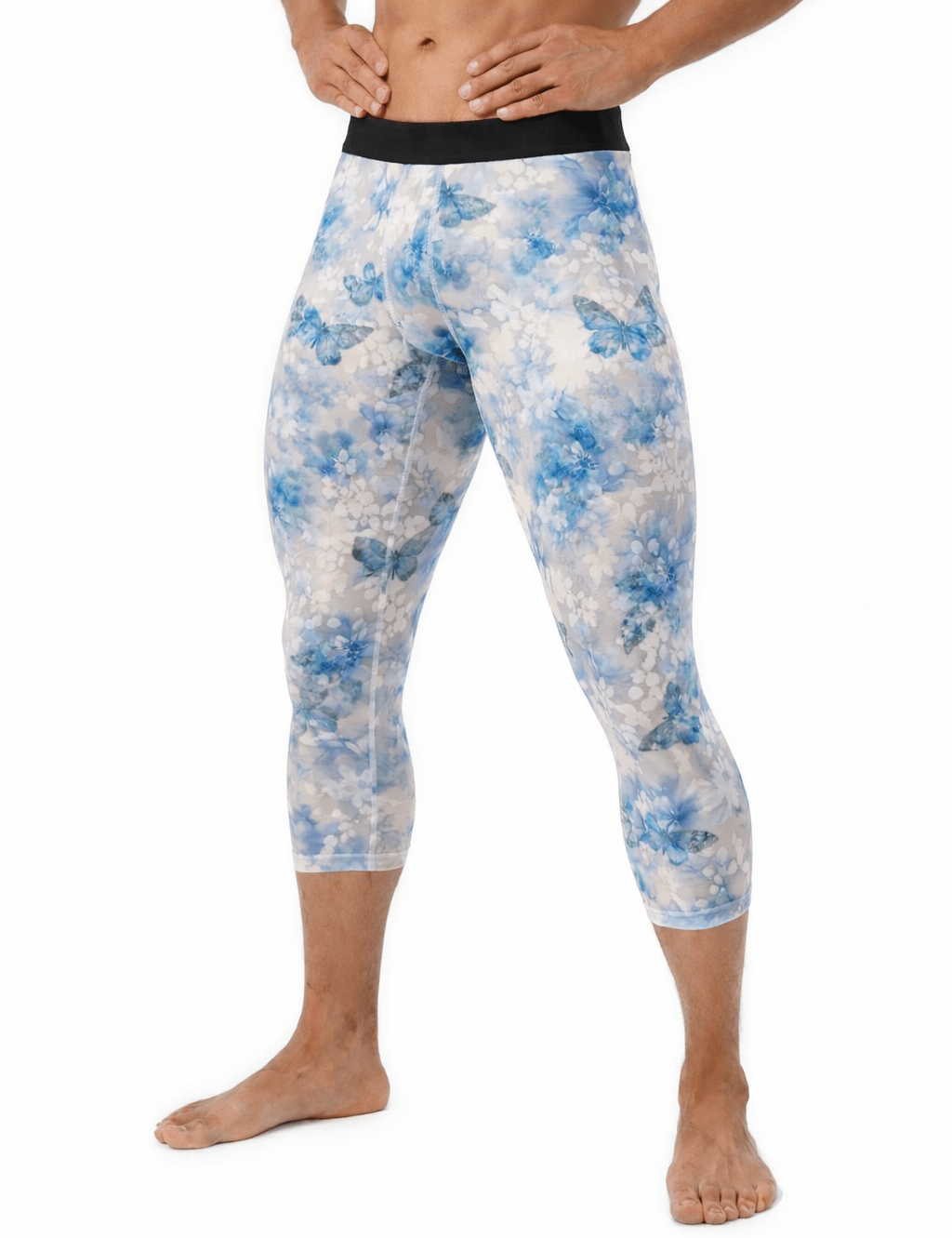 Sleevor 40 - Velvet Leggings for Men - Sarman Fashion - Wholesale Clothing Fashion Brand for Men from Canada