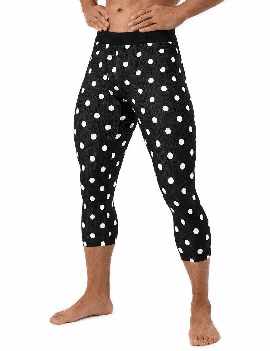 Sleevor 41 - Velvet Leggings for Men - Sarman Fashion - Wholesale Clothing Fashion Brand for Men from Canada