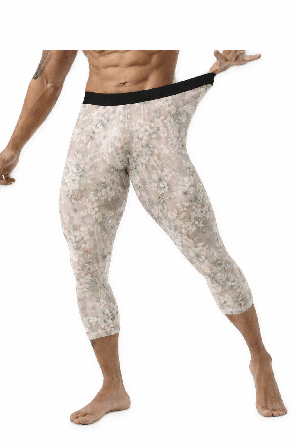 Sleevor 44 - Velvet Leggings for Men - Sarman Fashion - Wholesale Clothing Fashion Brand for Men from Canada