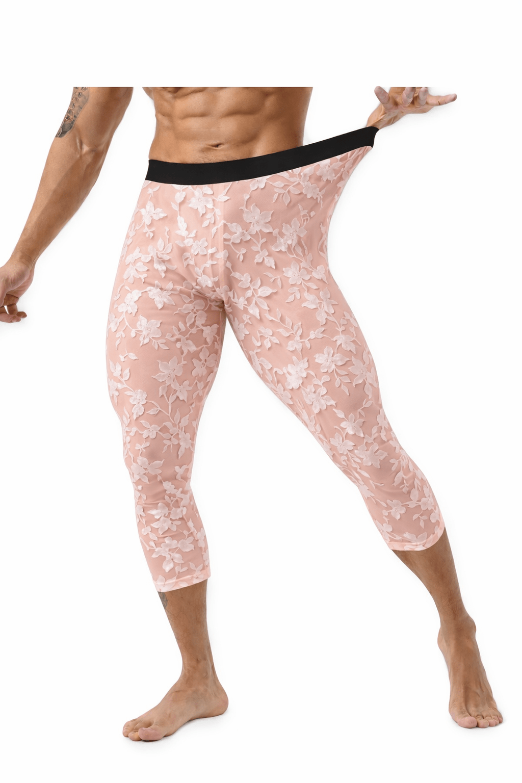 Sleevor 47 - Velvet Leggings for Men - Sarman Fashion - Wholesale Clothing Fashion Brand for Men from Canada