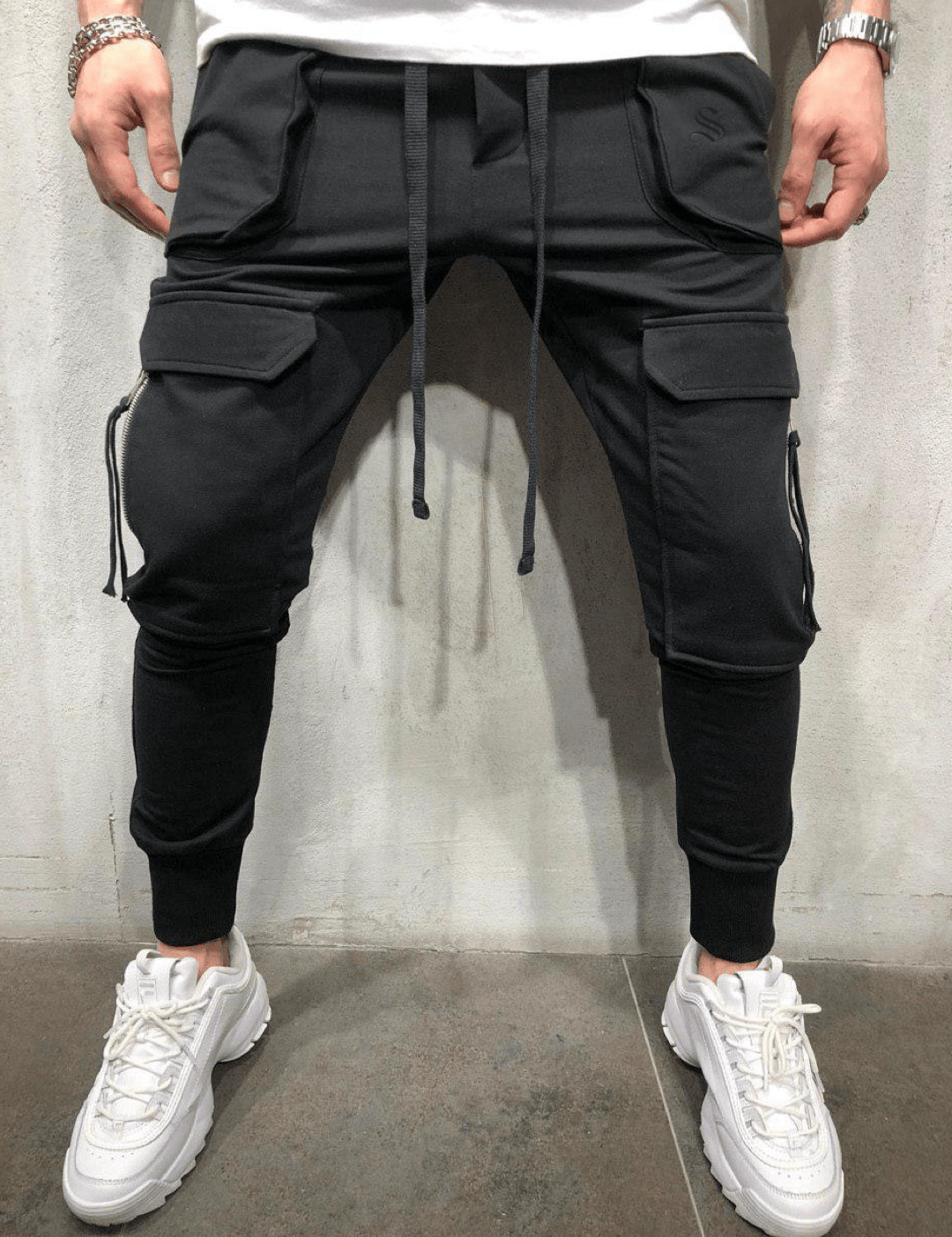 SNuja 2 - Joggers for Men - Sarman Fashion - Wholesale Clothing Fashion Brand for Men from Canada