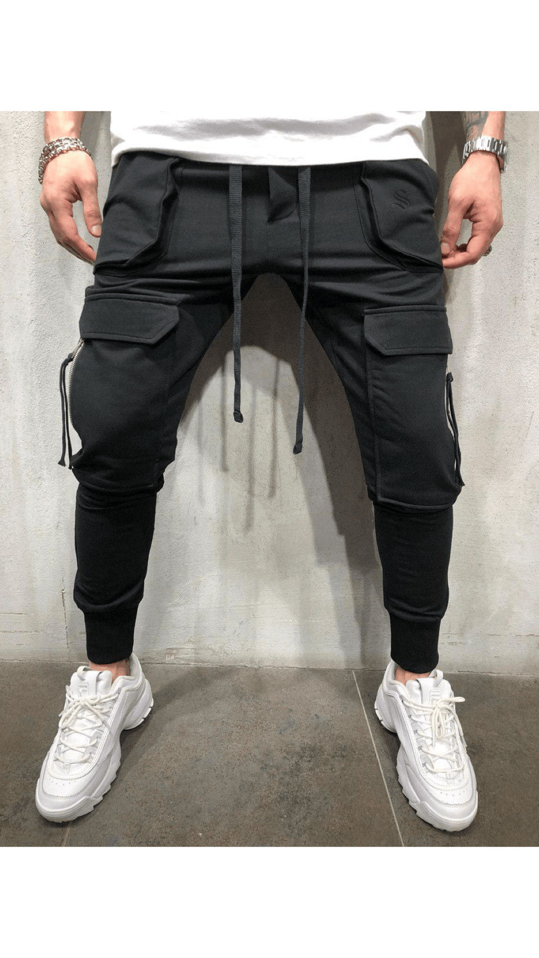 SNuja 2 - Joggers for Men - Sarman Fashion - Wholesale Clothing Fashion Brand for Men from Canada