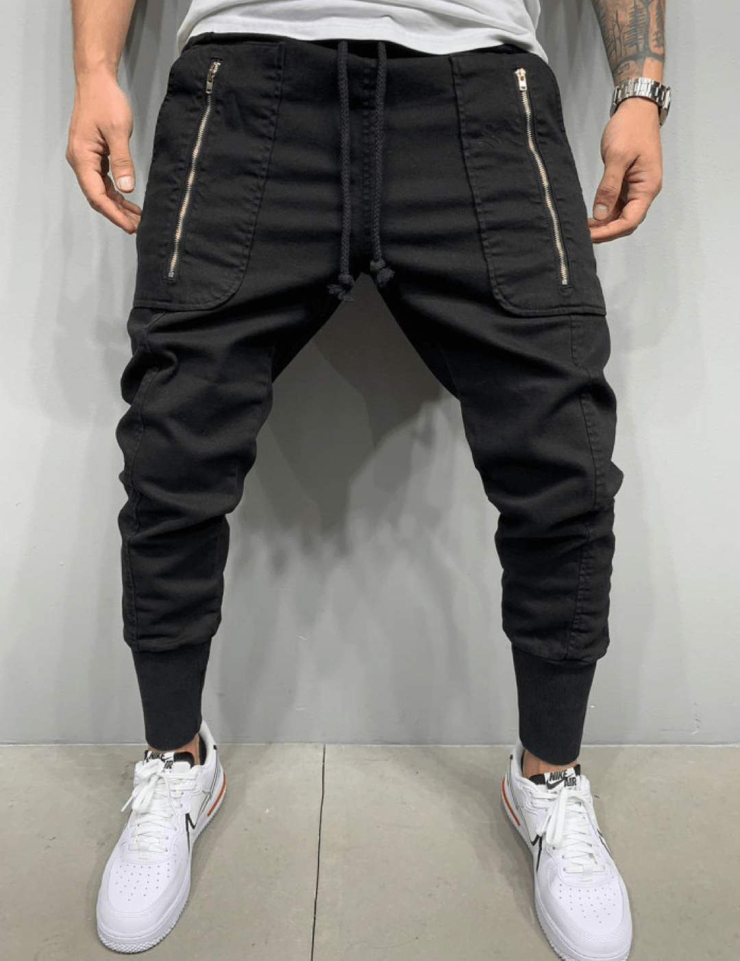 SNuja 4 - Joggers for Men - Sarman Fashion - Wholesale Clothing Fashion Brand for Men from Canada