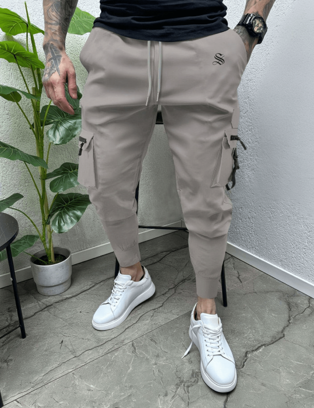 SNuja - Joggers for Men - Sarman Fashion - Wholesale Clothing Fashion Brand for Men from Canada