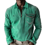Sokila - Long Sleeves Shirt for Men - Sarman Fashion - Wholesale Clothing Fashion Brand for Men from Canada