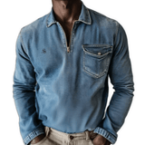 Sokila - Long Sleeves Shirt for Men - Sarman Fashion - Wholesale Clothing Fashion Brand for Men from Canada
