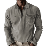 Sokila - Long Sleeves Shirt for Men - Sarman Fashion - Wholesale Clothing Fashion Brand for Men from Canada