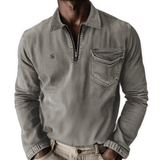 Sokila - Long Sleeves Shirt for Men - Sarman Fashion - Wholesale Clothing Fashion Brand for Men from Canada