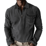 Sokila - Long Sleeves Shirt for Men - Sarman Fashion - Wholesale Clothing Fashion Brand for Men from Canada