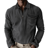 Sokila - Long Sleeves Shirt for Men - Sarman Fashion - Wholesale Clothing Fashion Brand for Men from Canada