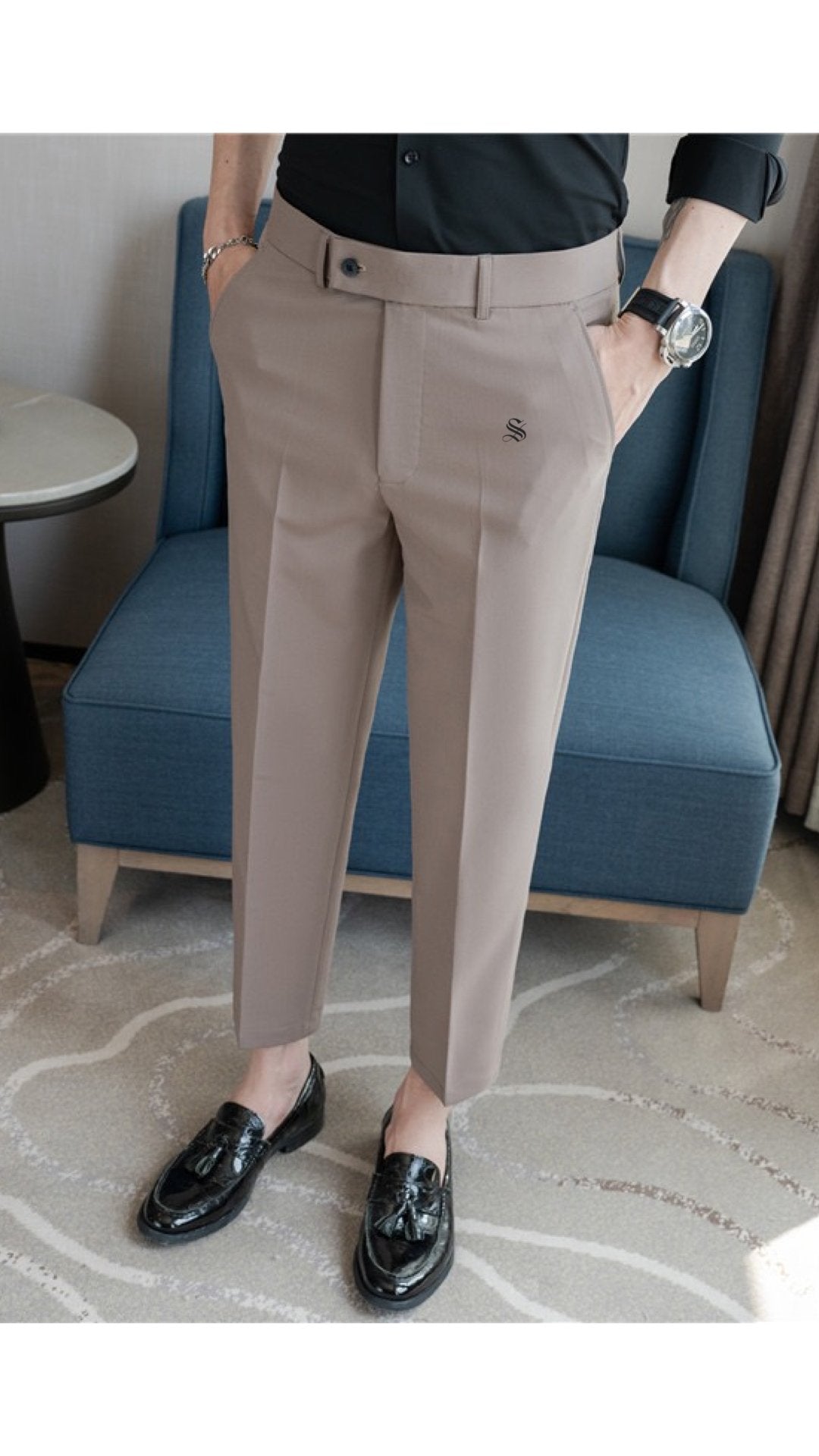 Somi - Pants for Men - Sarman Fashion - Wholesale Clothing Fashion Brand for Men from Canada