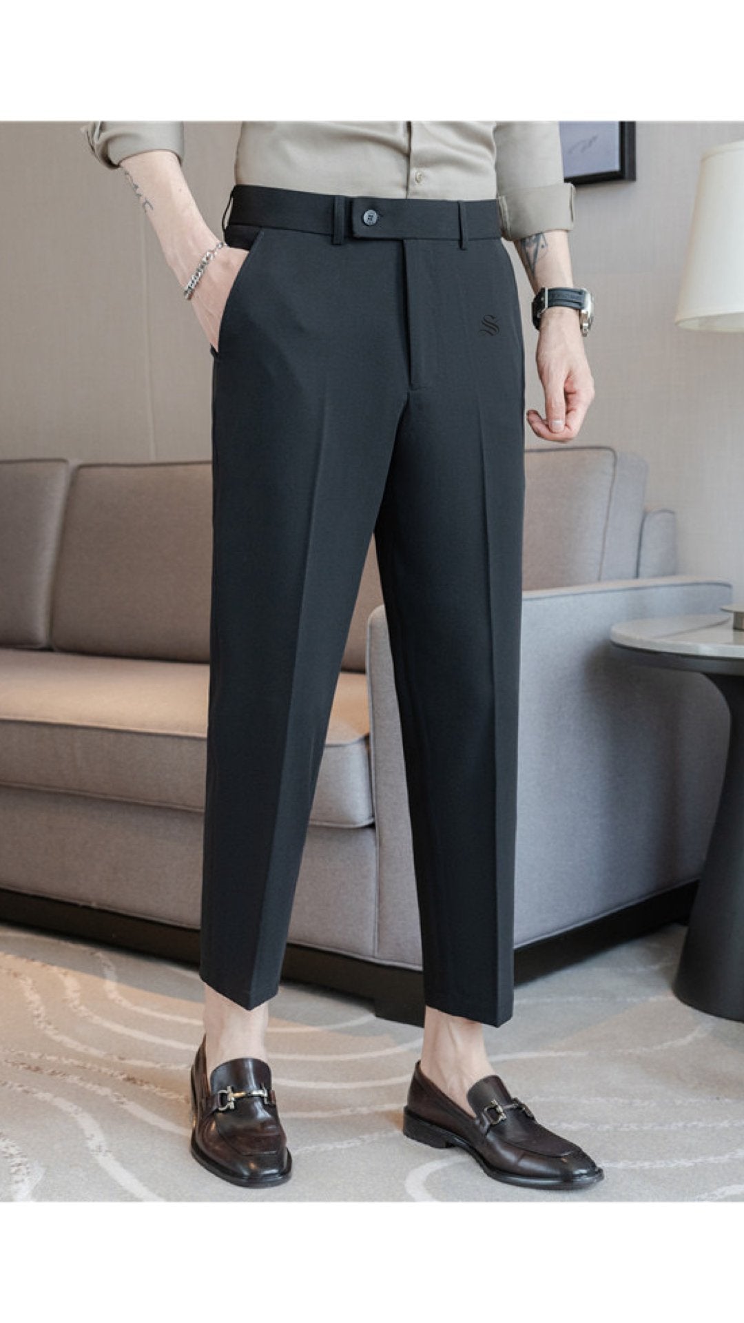 Somi - Pants for Men - Sarman Fashion - Wholesale Clothing Fashion Brand for Men from Canada