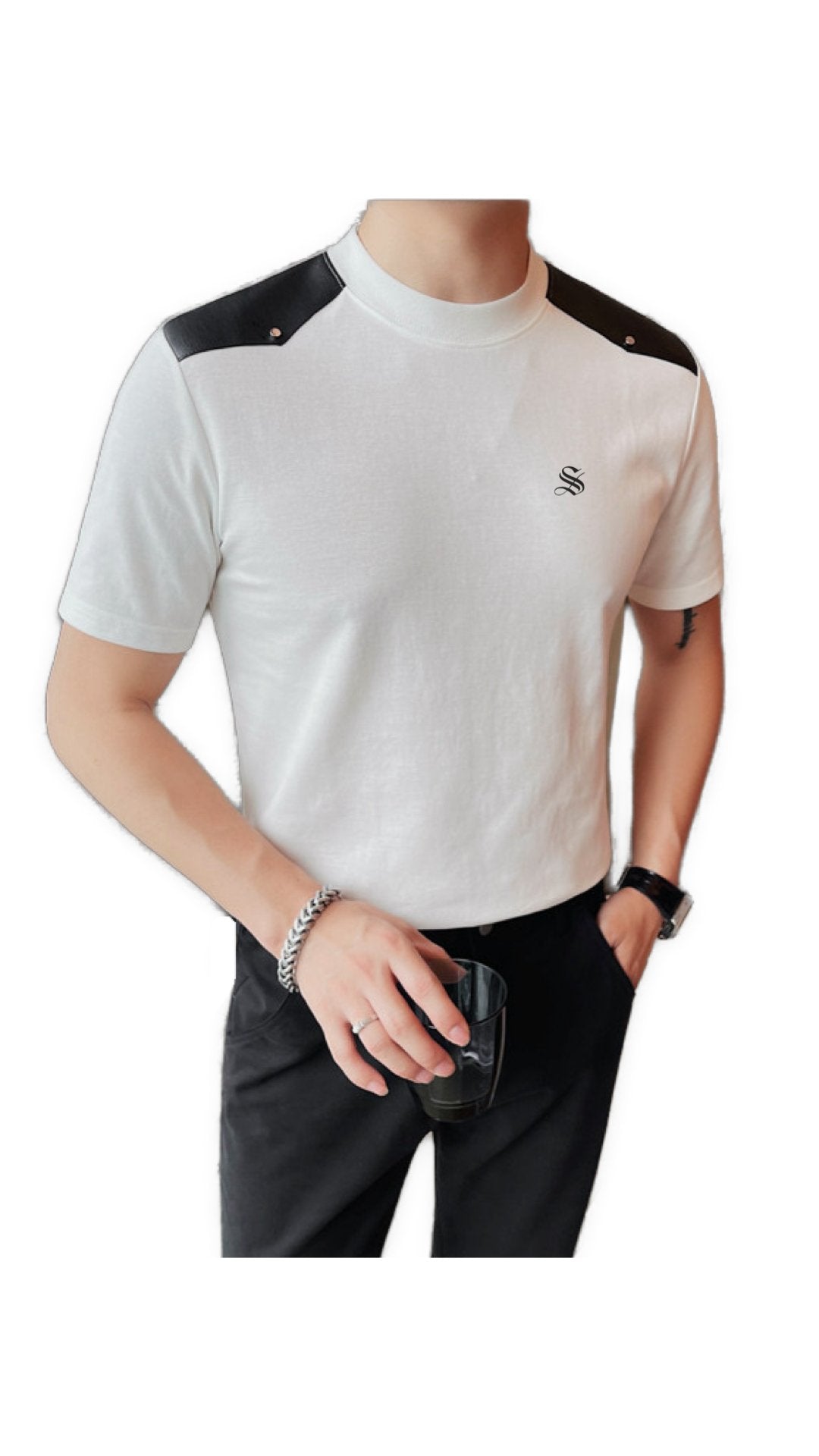SOPJH - Men’s t-shirt - Sarman Fashion - Wholesale Clothing Fashion Brand for Men from Canada