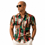 Sosoka - Short Sleeves Shirt for Men - Sarman Fashion - Wholesale Clothing Fashion Brand for Men from Canada