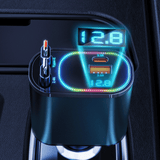 SPGUARD 3 Retractable Car Charger, Retractable Cables and 2 USB Ports Compatible with iPhone 16/15/14/13/12/11/iPad, Galaxy S23/ S22/S10 - Sarman Fashion - Wholesale Clothing Fashion Brand for Men from Canada