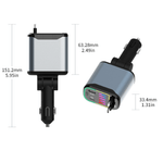 SPGUARD Retractable Car Charger, Retractable Cables and 2 USB Ports Compatible with iPhone 16/15/14/13/12/11/iPad, Galaxy S23/ S22/S10 - Sarman Fashion - Wholesale Clothing Fashion Brand for Men from Canada