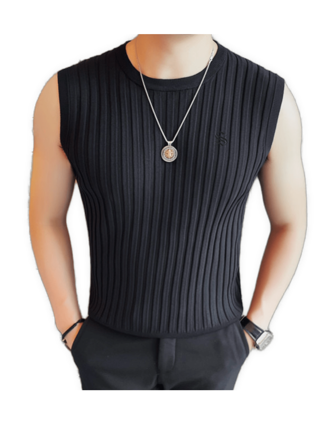 Staffgo 2 - Tank Top for Men - Sarman Fashion - Wholesale Clothing Fashion Brand for Men from Canada