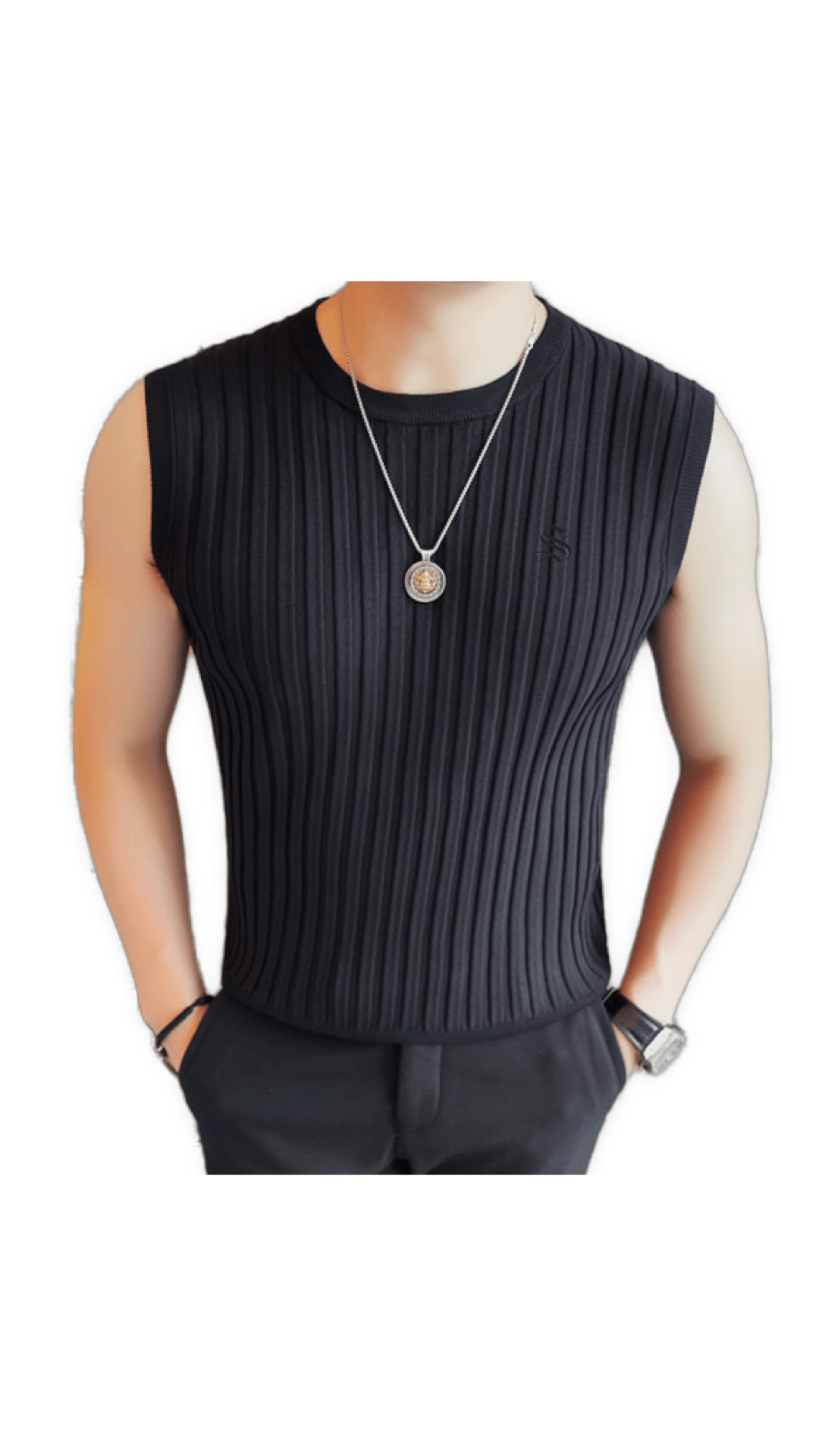 Staffgo 2 - Tank Top for Men - Sarman Fashion - Wholesale Clothing Fashion Brand for Men from Canada