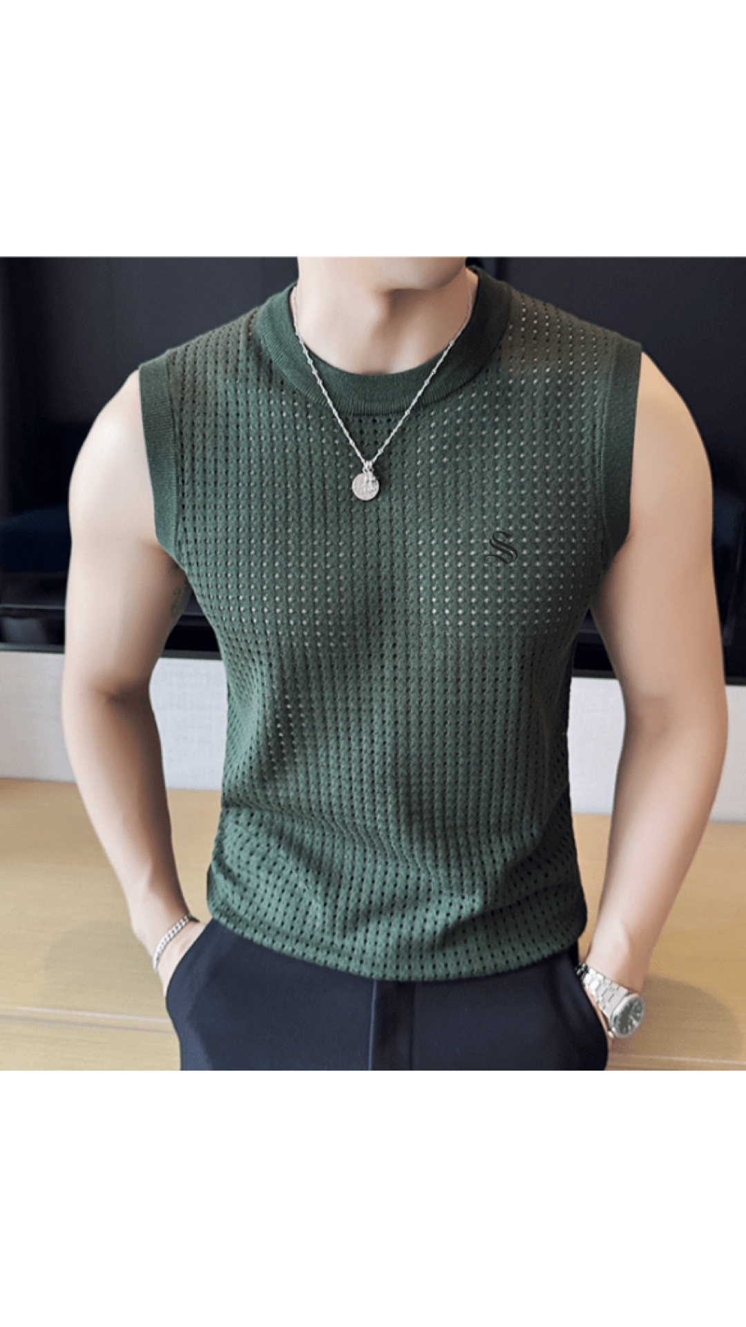 Staffgo 3 - Tank Top for Men - Sarman Fashion - Wholesale Clothing Fashion Brand for Men from Canada