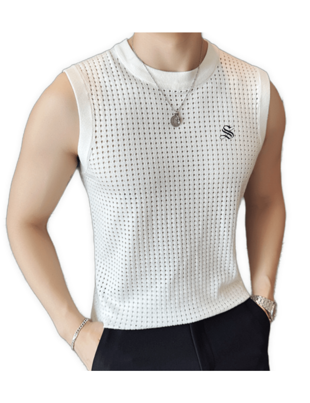Staffgo 3 - Tank Top for Men - Sarman Fashion - Wholesale Clothing Fashion Brand for Men from Canada