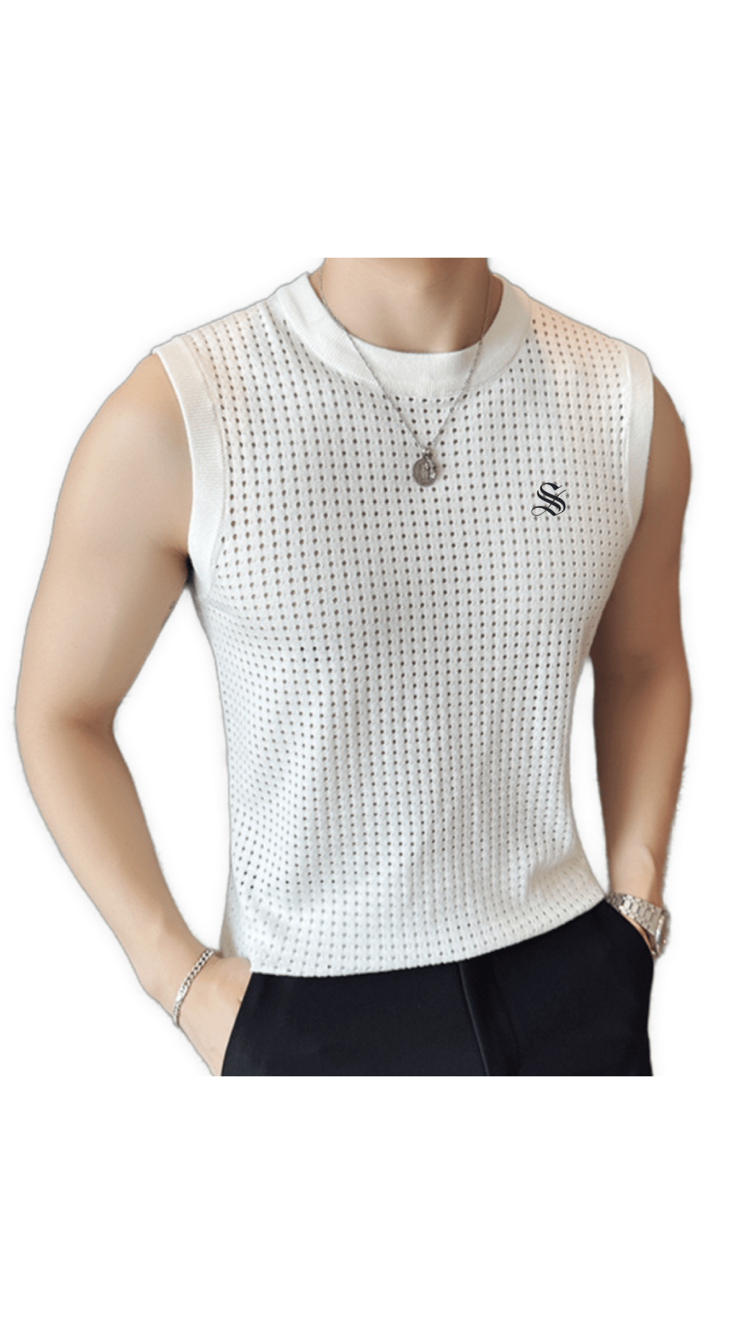 Staffgo 3 - Tank Top for Men - Sarman Fashion - Wholesale Clothing Fashion Brand for Men from Canada