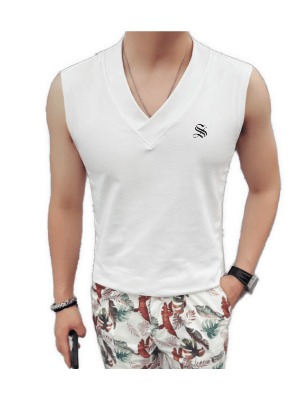 Staffgo 5 - Tank Top for Men - Sarman Fashion - Wholesale Clothing Fashion Brand for Men from Canada
