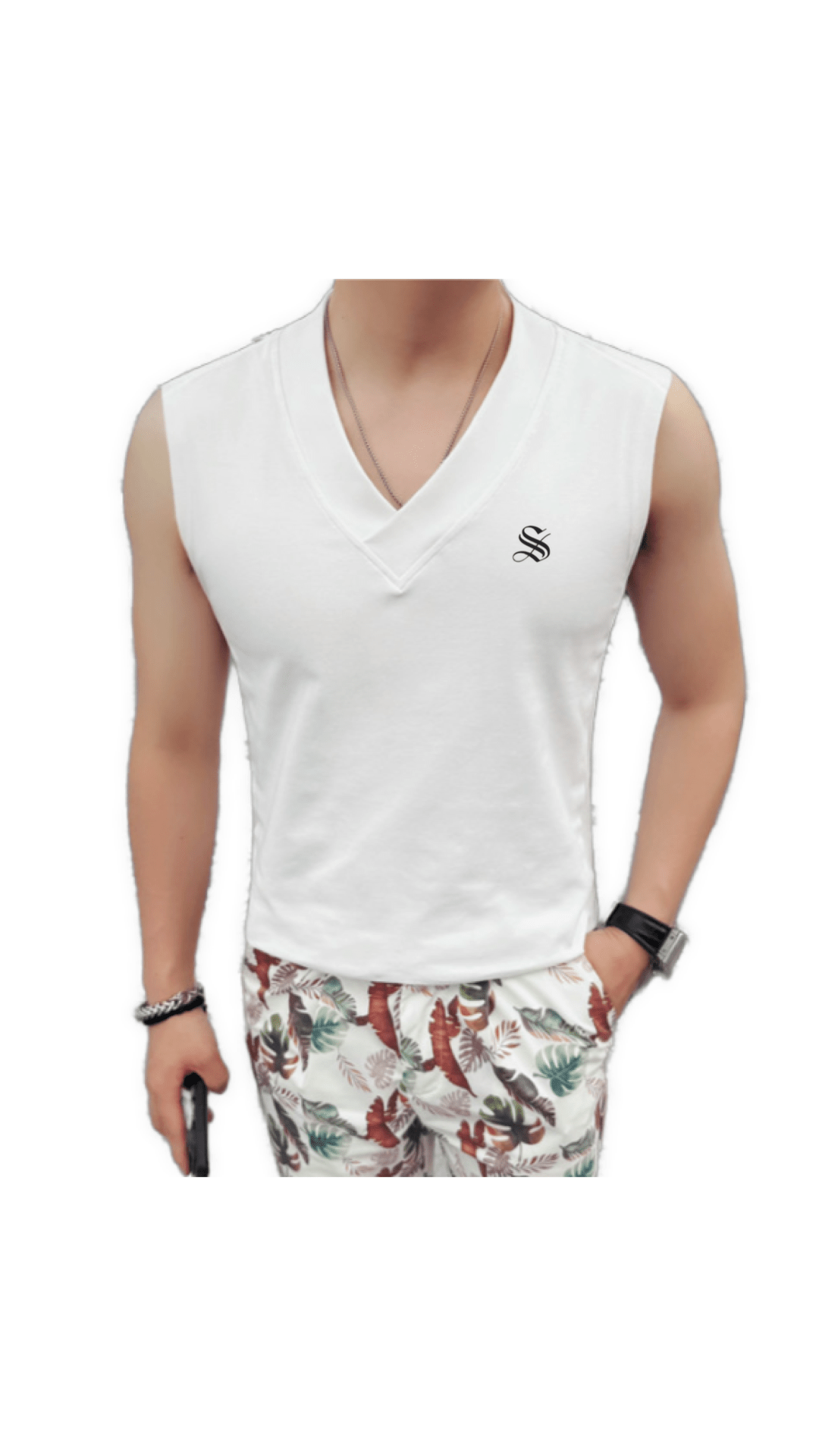 Staffgo 5 - Tank Top for Men - Sarman Fashion - Wholesale Clothing Fashion Brand for Men from Canada