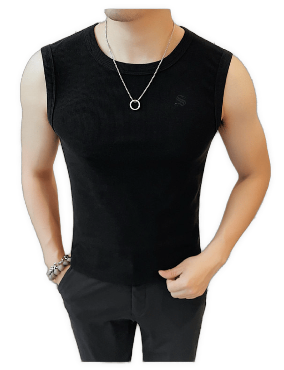 Staffgo - Tank Top for Men - Sarman Fashion - Wholesale Clothing Fashion Brand for Men from Canada
