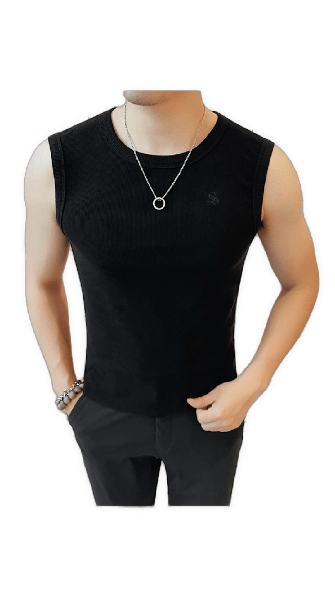 Staffgo - Tank Top for Men - Sarman Fashion - Wholesale Clothing Fashion Brand for Men from Canada