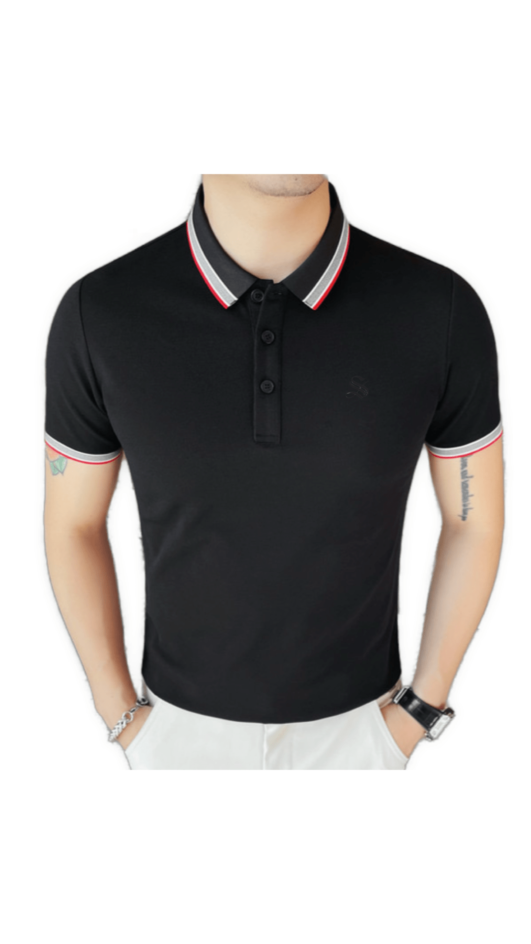 Staffno 10 - Polo Shirt for Men - Sarman Fashion - Wholesale Clothing Fashion Brand for Men from Canada