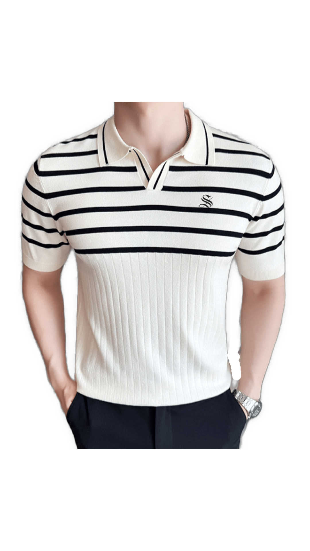 Staffno 5 - Polo Shirt for Men - Sarman Fashion - Wholesale Clothing Fashion Brand for Men from Canada