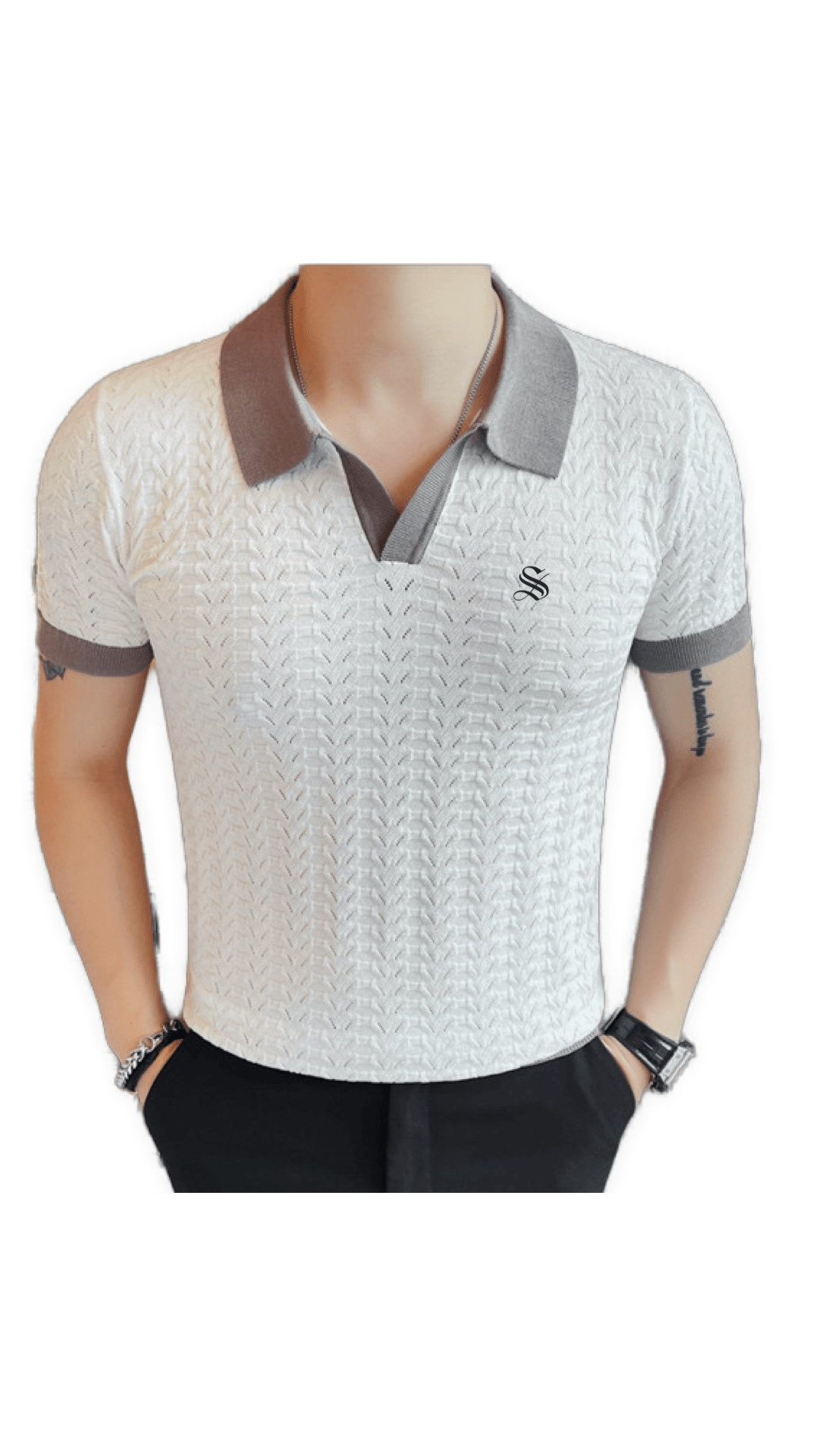 Staffno 8 - Polo Shirt for Men - Sarman Fashion - Wholesale Clothing Fashion Brand for Men from Canada