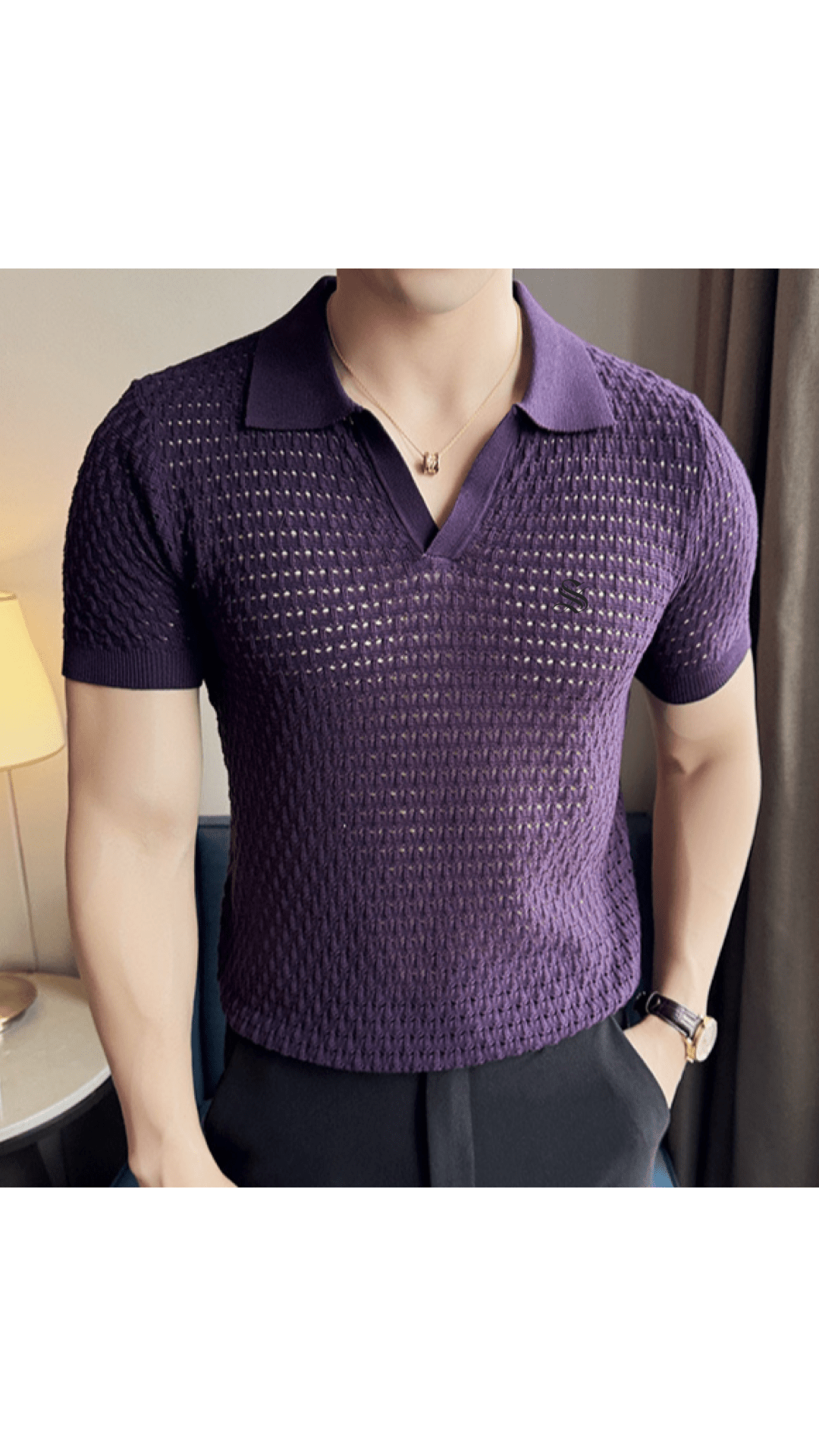 Staffno 9 - Polo Shirt for Men - Sarman Fashion - Wholesale Clothing Fashion Brand for Men from Canada