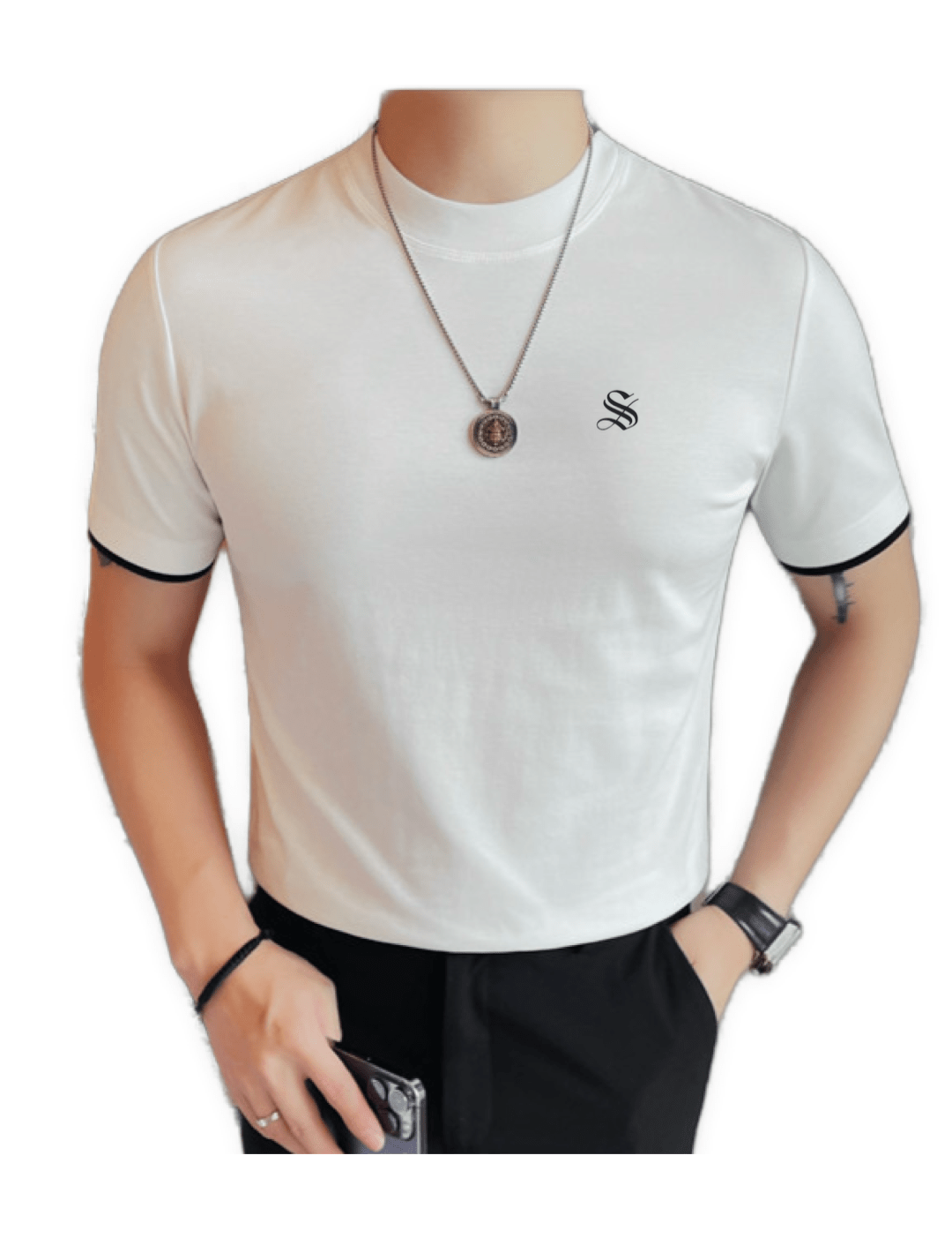 Staffro 11 - T-Shirt for Men - Sarman Fashion - Wholesale Clothing Fashion Brand for Men from Canada