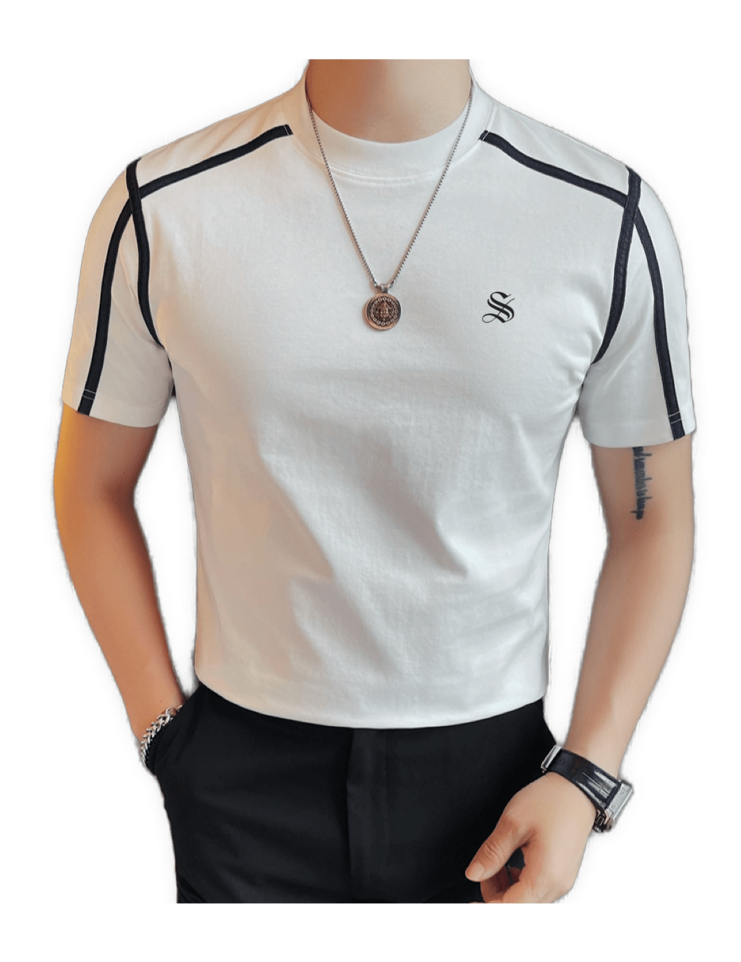 Staffro 12 - T-Shirt for Men - Sarman Fashion - Wholesale Clothing Fashion Brand for Men from Canada