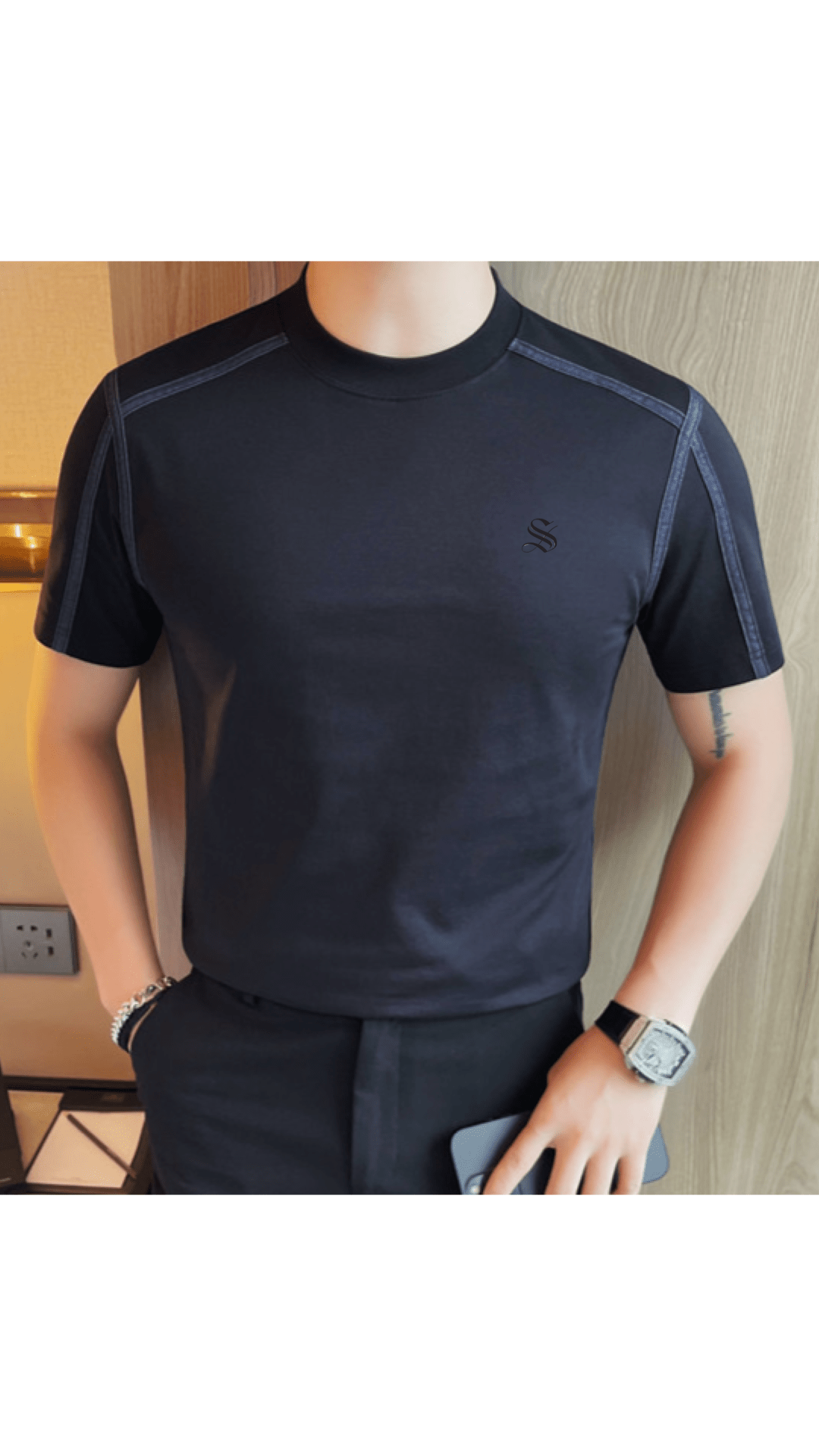 Staffro 12 - T-Shirt for Men - Sarman Fashion - Wholesale Clothing Fashion Brand for Men from Canada
