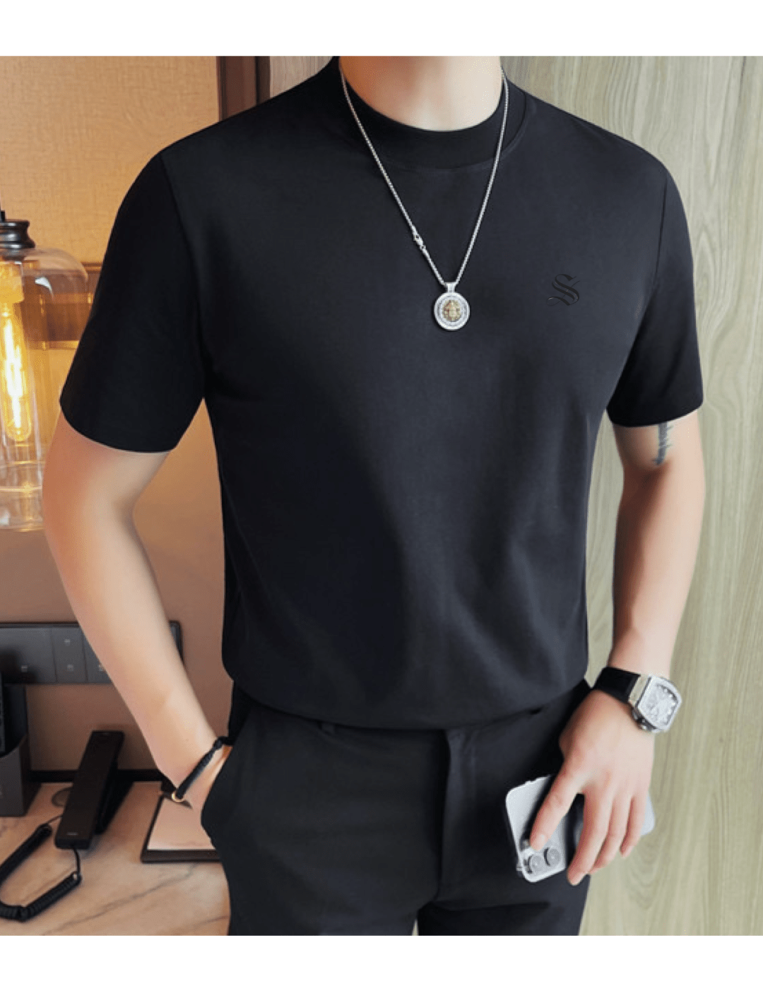 Staffro 14 - T-Shirt for Men - Sarman Fashion - Wholesale Clothing Fashion Brand for Men from Canada