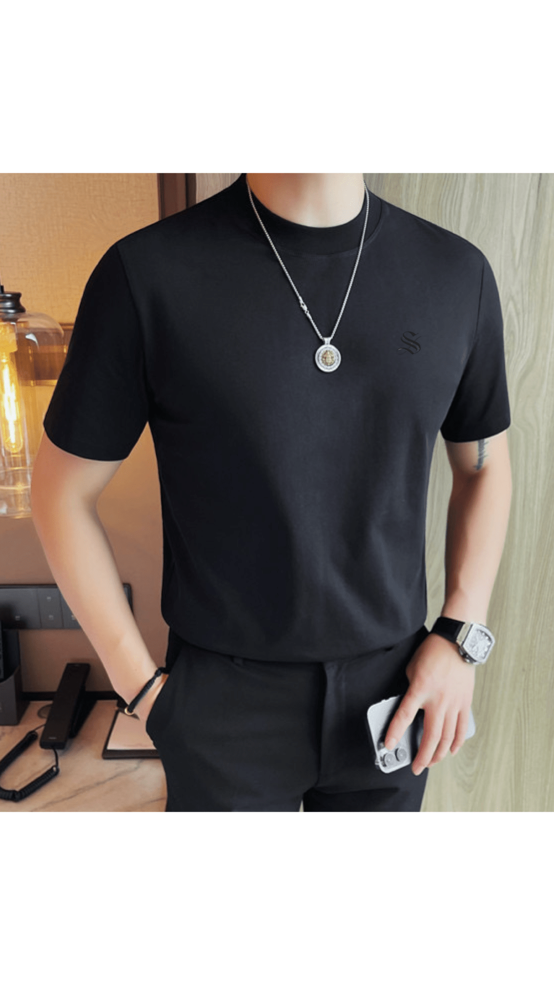 Staffro 14 - T-Shirt for Men - Sarman Fashion - Wholesale Clothing Fashion Brand for Men from Canada