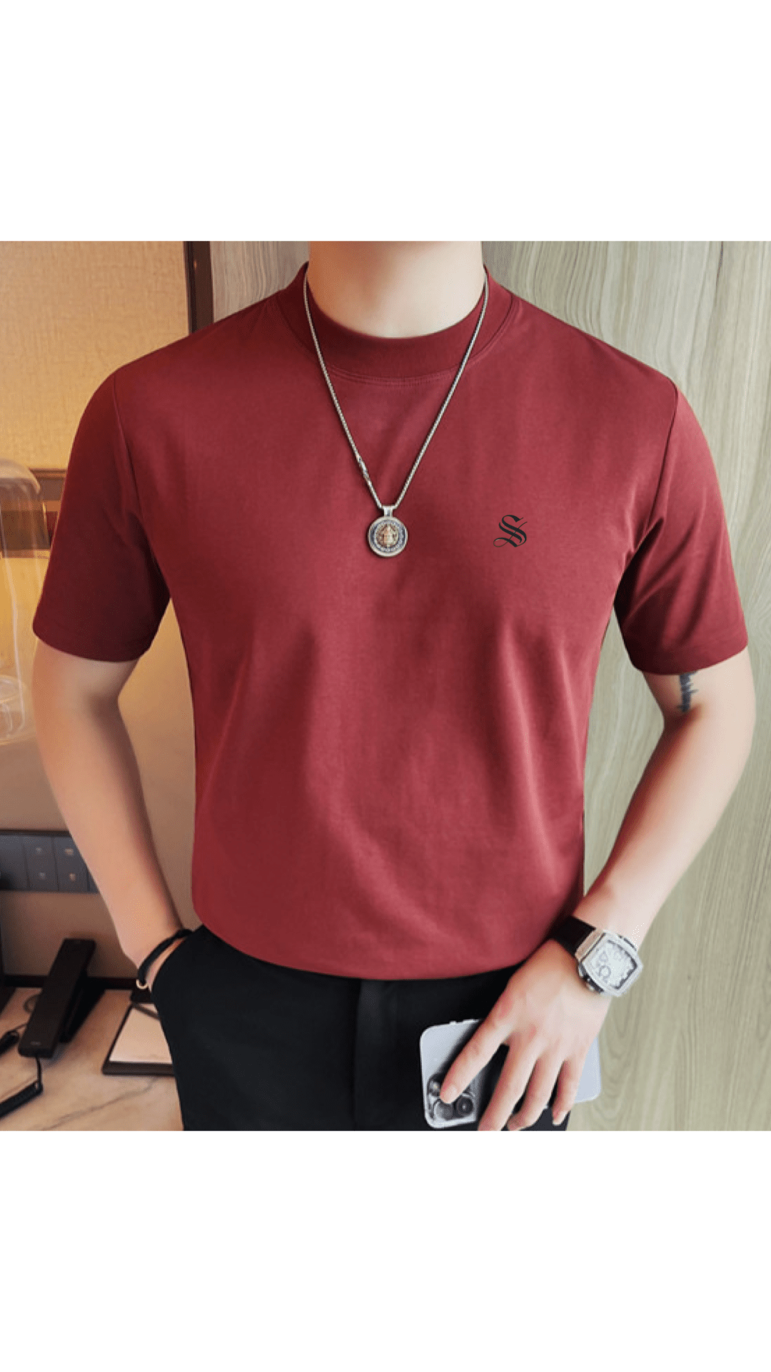 Staffro 14 - T-Shirt for Men - Sarman Fashion - Wholesale Clothing Fashion Brand for Men from Canada
