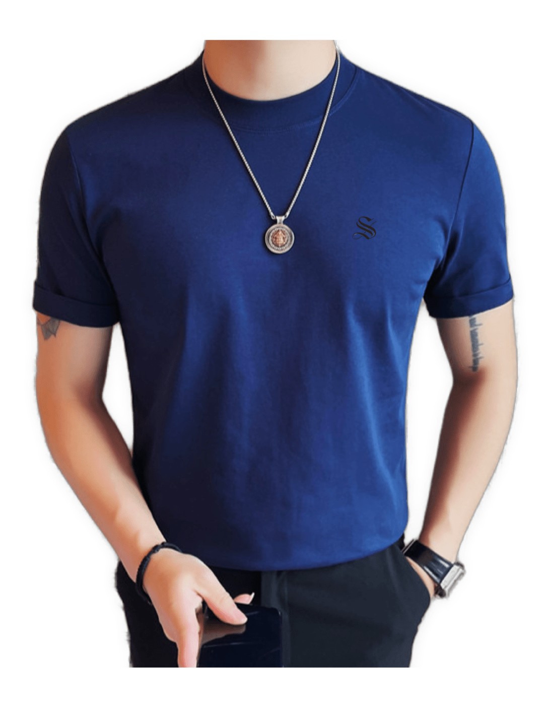 Staffro 14 - T-Shirt for Men - Sarman Fashion - Wholesale Clothing Fashion Brand for Men from Canada
