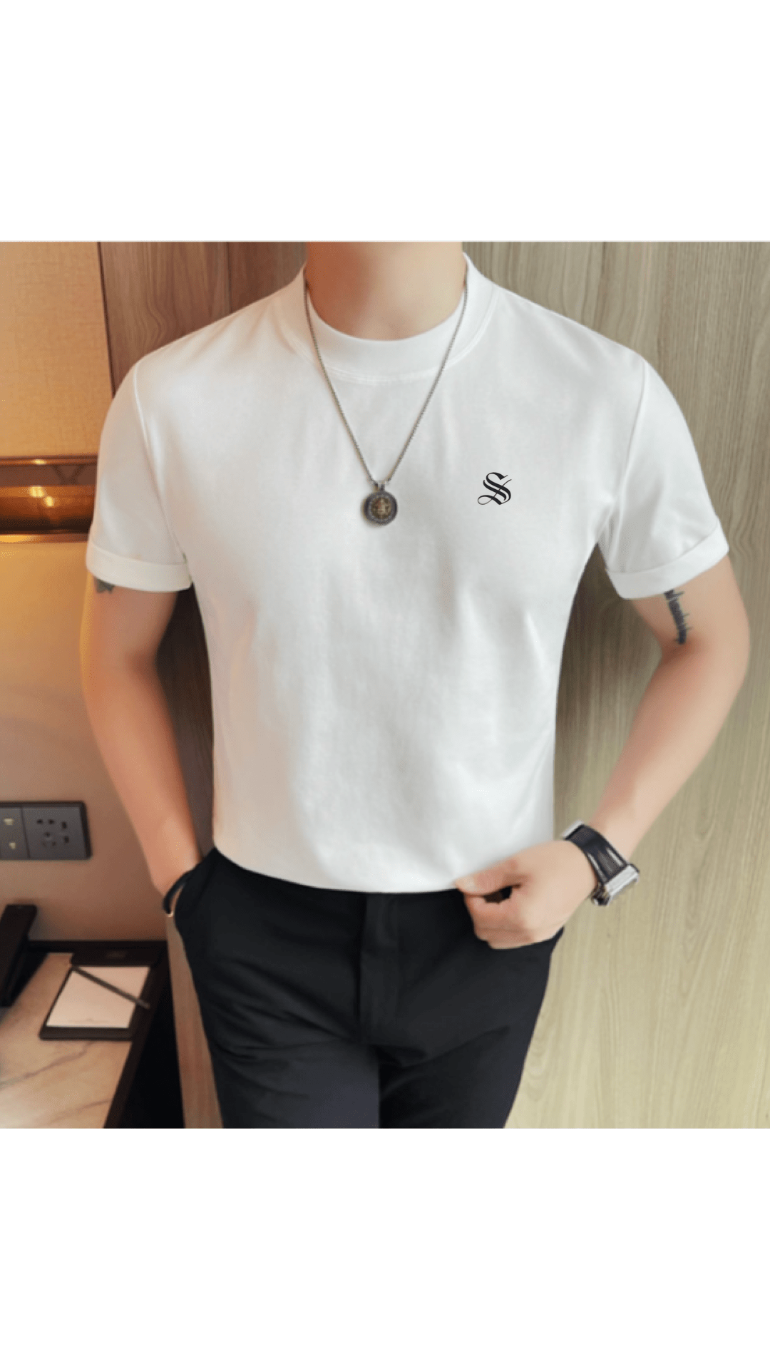 Staffro 14 - T-Shirt for Men - Sarman Fashion - Wholesale Clothing Fashion Brand for Men from Canada