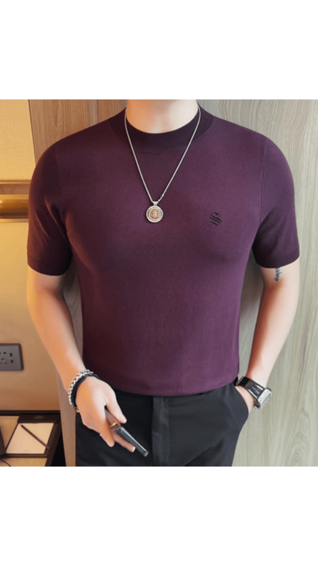 Staffro 15 - T-Shirt for Men - Sarman Fashion - Wholesale Clothing Fashion Brand for Men from Canada