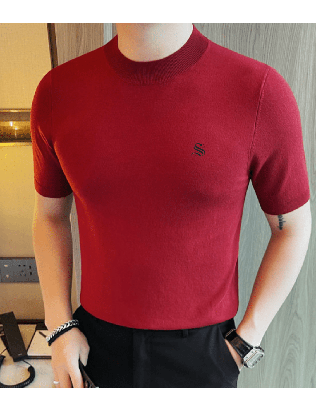 Staffro 15 - T-Shirt for Men - Sarman Fashion - Wholesale Clothing Fashion Brand for Men from Canada
