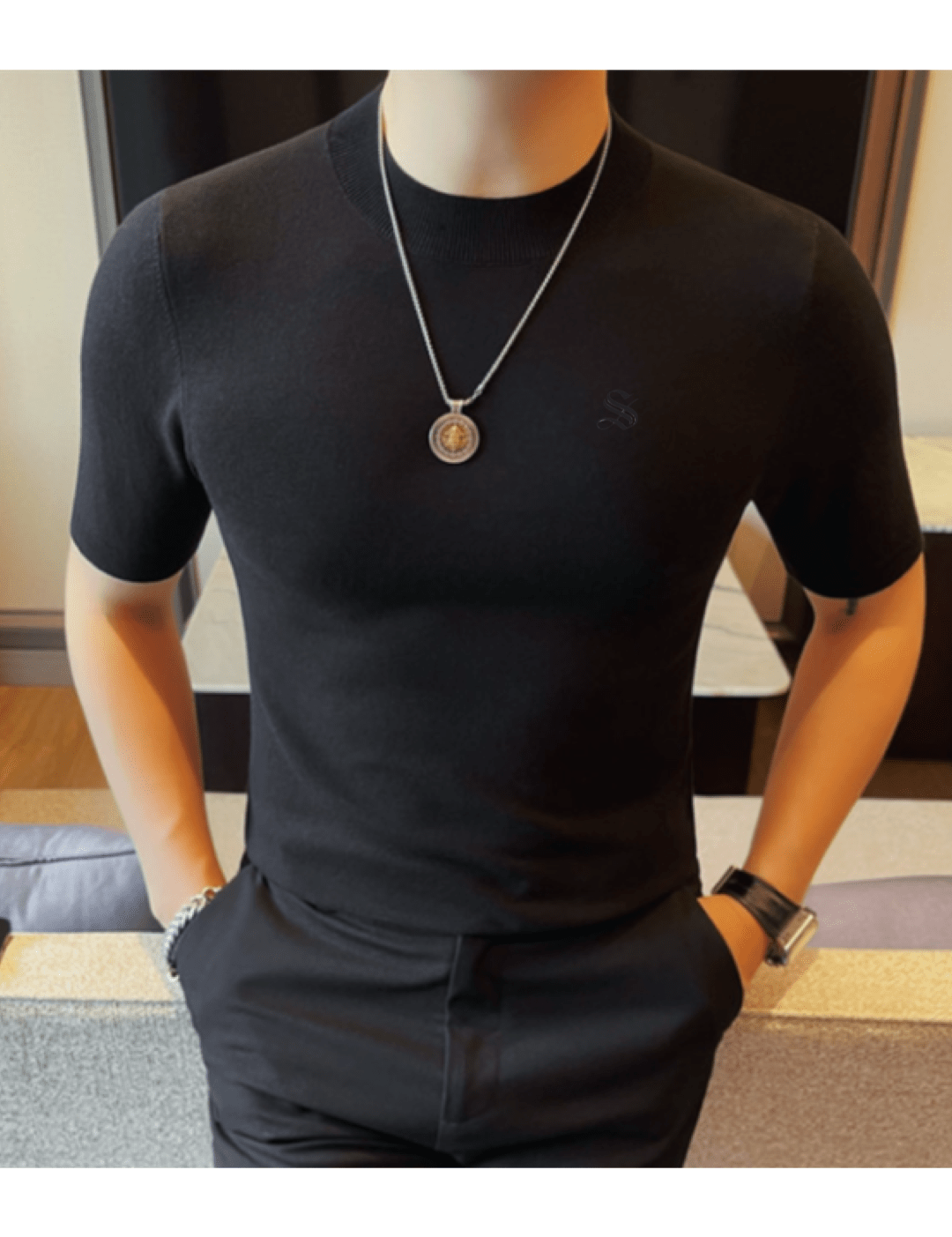 Staffro 15 - T-Shirt for Men - Sarman Fashion - Wholesale Clothing Fashion Brand for Men from Canada